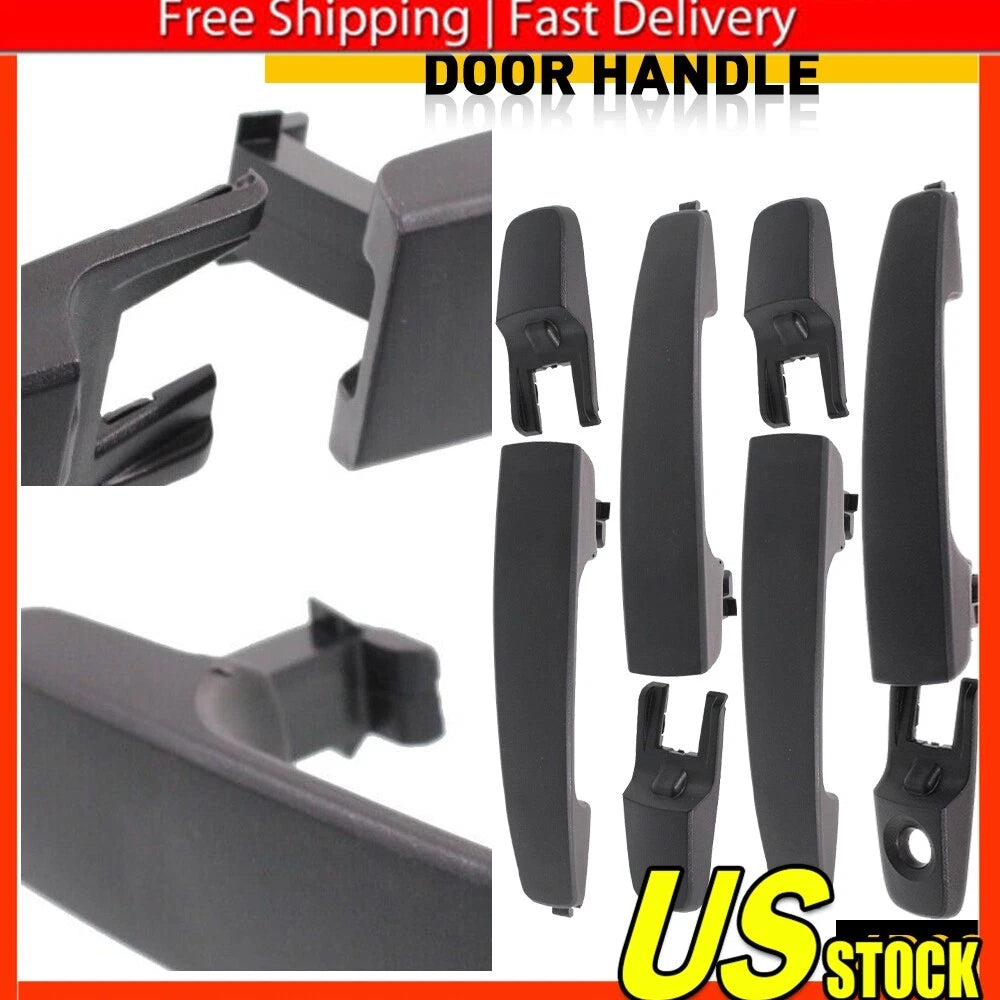 Set of 4 Exterior Door Handles for Ford Focus (2008â2011)