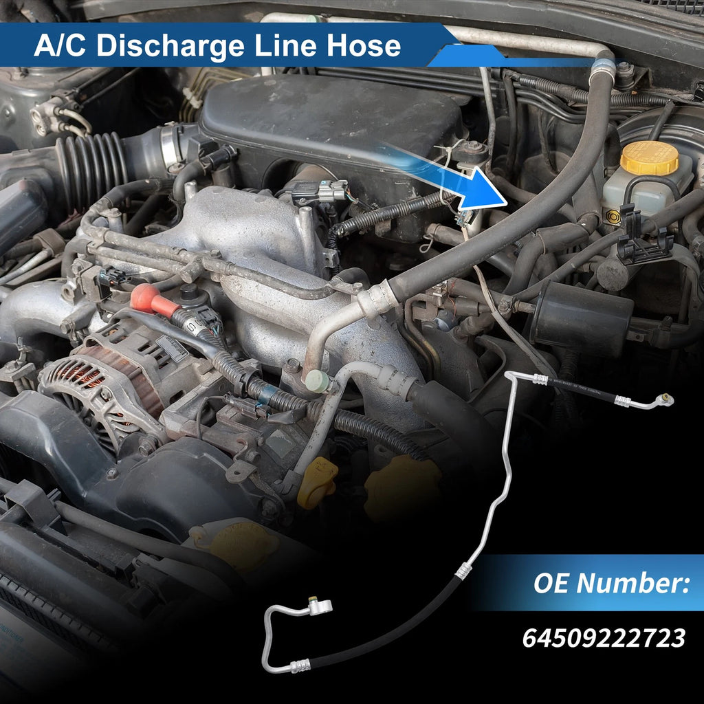 A/C Refrigerant Liquid Hose for BMW X5 (2007–2013) No. 64509222723