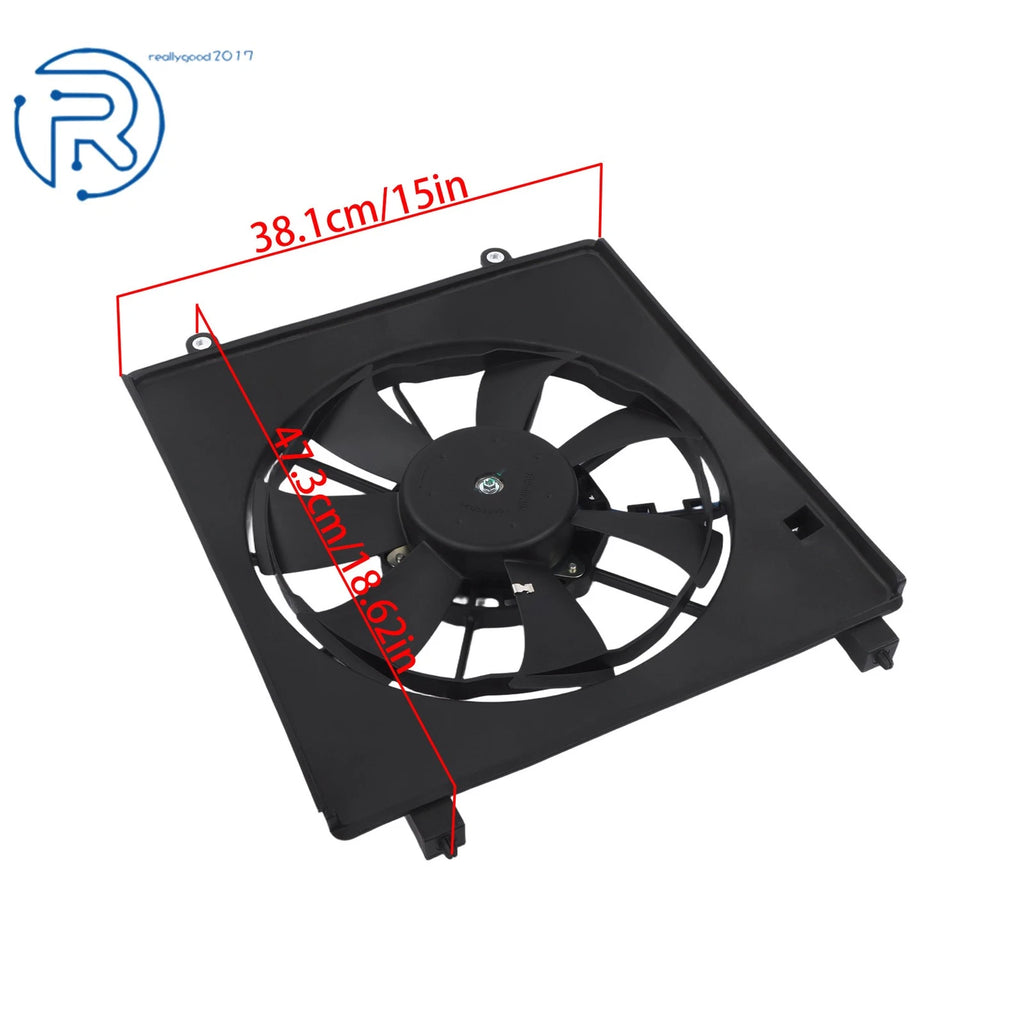 A/C Condenser Cooling Fan Assembly for Honda Accord (2013-2017)