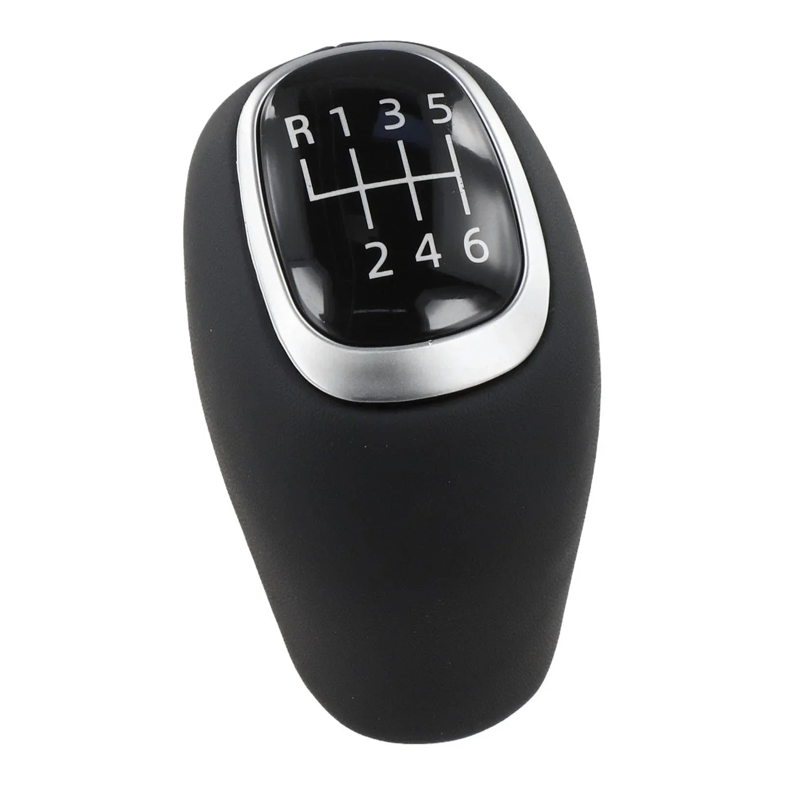 6-Speed Leather Gear Shift Knob for Kia Rio (2016–2019)