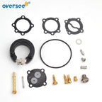 Carburetor Repair Kit for Suzuki DT9.9 15HP Outboard (13200-93912, 15170-93911)
