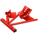 Adjustable Motorcycle Support Stand Wheel Chocks for (15"-21")