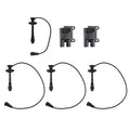 Ignition Coil & Spark Plug Wire Set for Toyota Corolla 1.8L L4 (1998–1999)