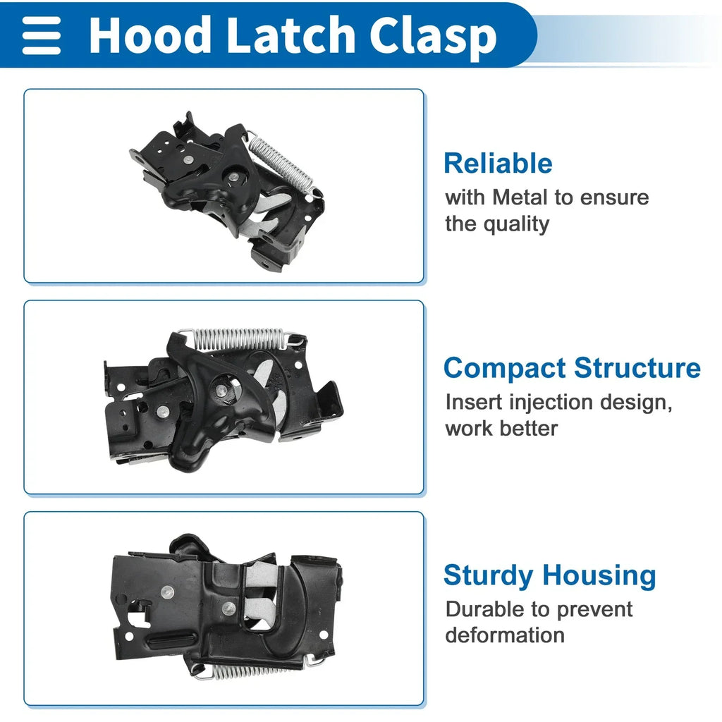 Hood Latch Assembly for BMW X1 Engine Hood Lock