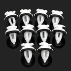 Door clips 120pcs Panel Fixing Plastic Mouldings for Car