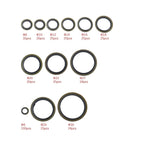 Set of 378 NBR Metal Bonded Sealing Washers for Various Applications