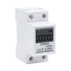 Compact Energy Meter with LCD Backlight Red LED Display for Automotive