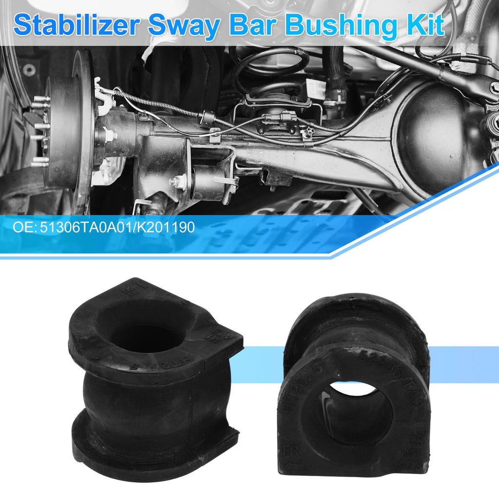 Set of 2 Stabilizer Sway Bar Bushings   No.51306TA0A01