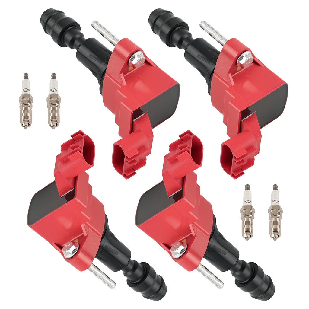 Ignition Coil & Spark Plugs Set for Saturn Vue Sky Ion Aura (2006–2010)