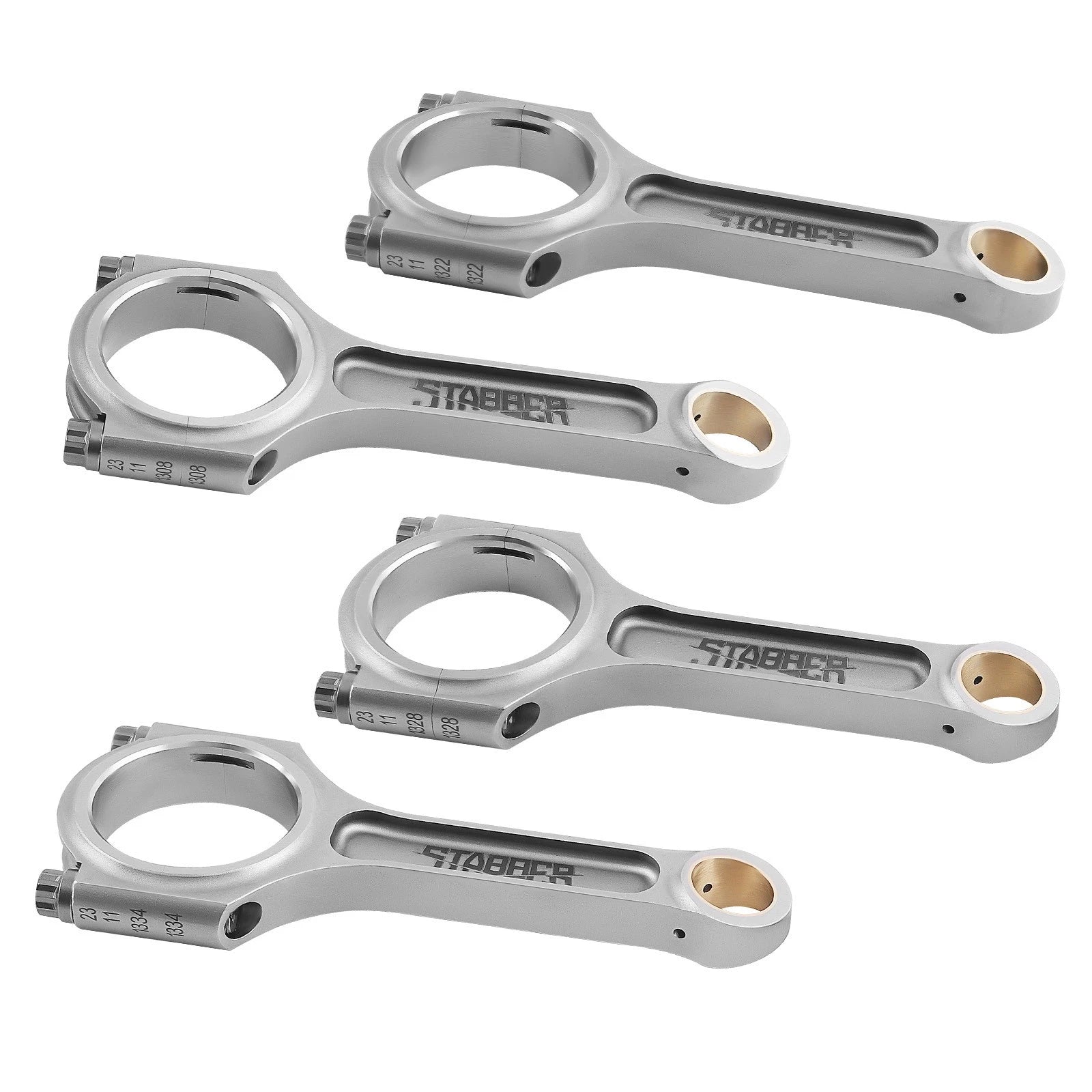 Set of 4 Connecting Rods for BMW N20 N26 2.0T 328i 228i X3 Z4 4340 Steel 600HP
