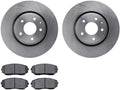 Front Brake Pad and Rotor Kit for Mazda CX-9 (2016–2022) TB181VH