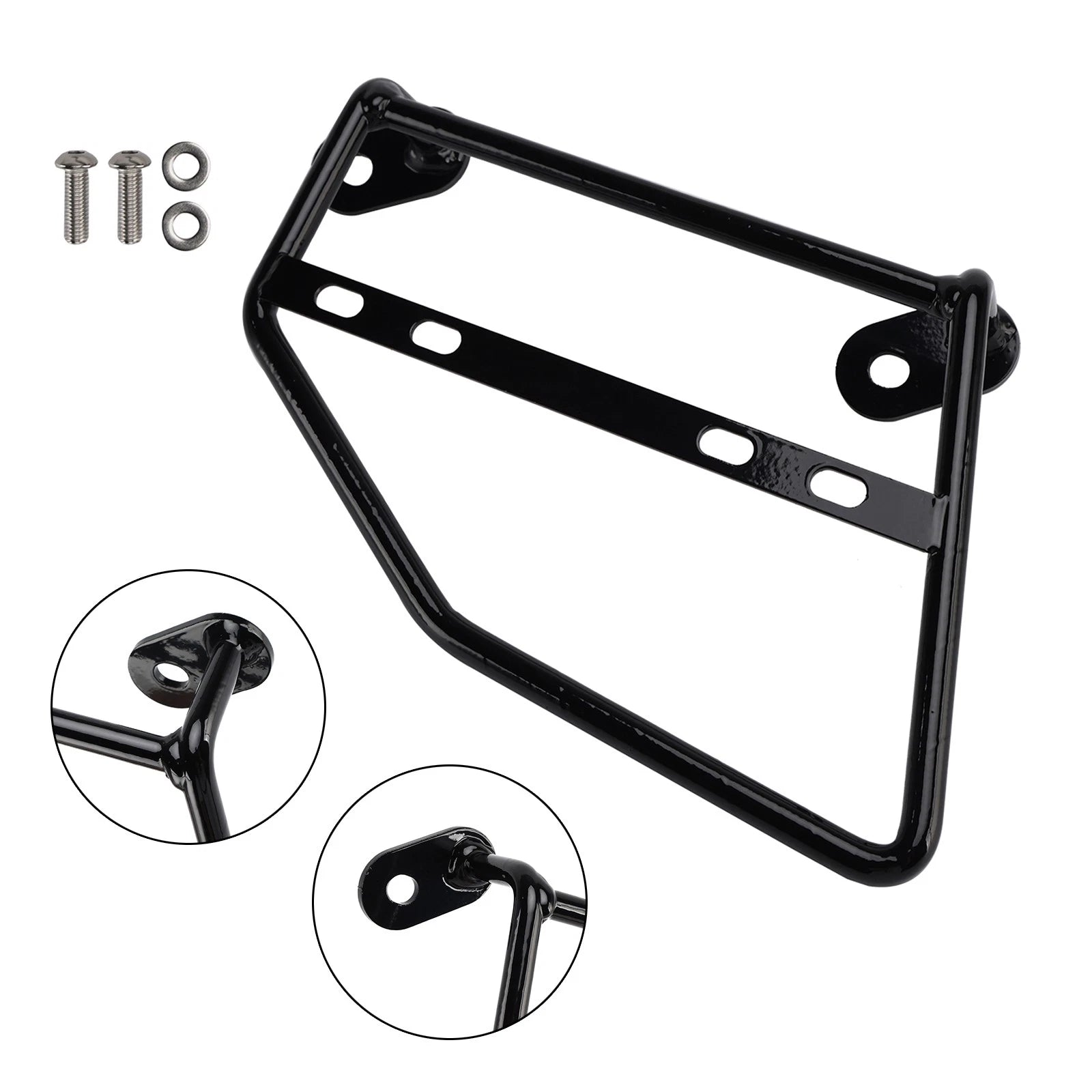 Luggage Rack Side Saddle Bag Mount Bracket Left for Honda CM/CMX 500/300 (2017–2025)