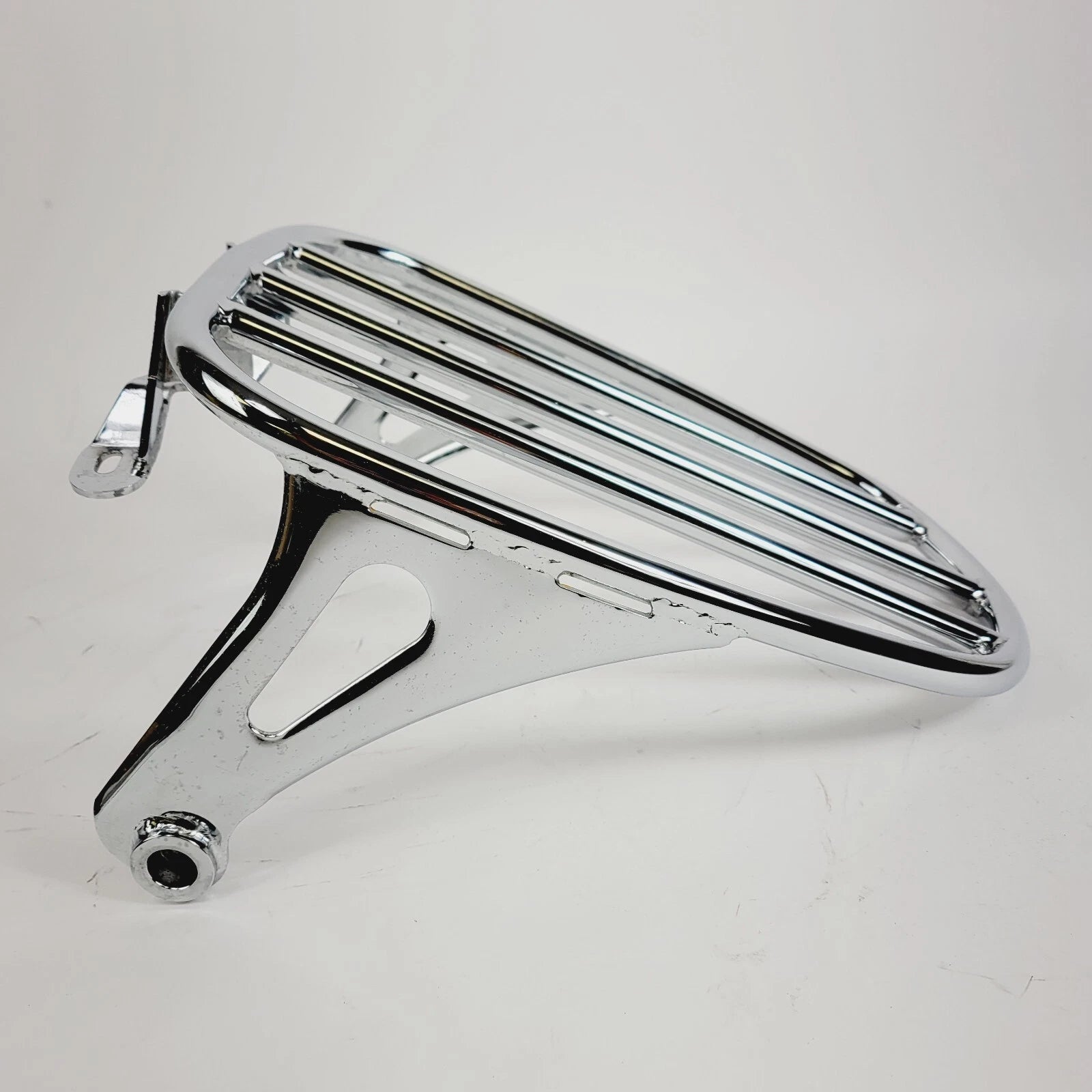 Chrome Solo Seat Luggage Rack for Harley-Davidson Softail Heritage Classic (2018–2024)