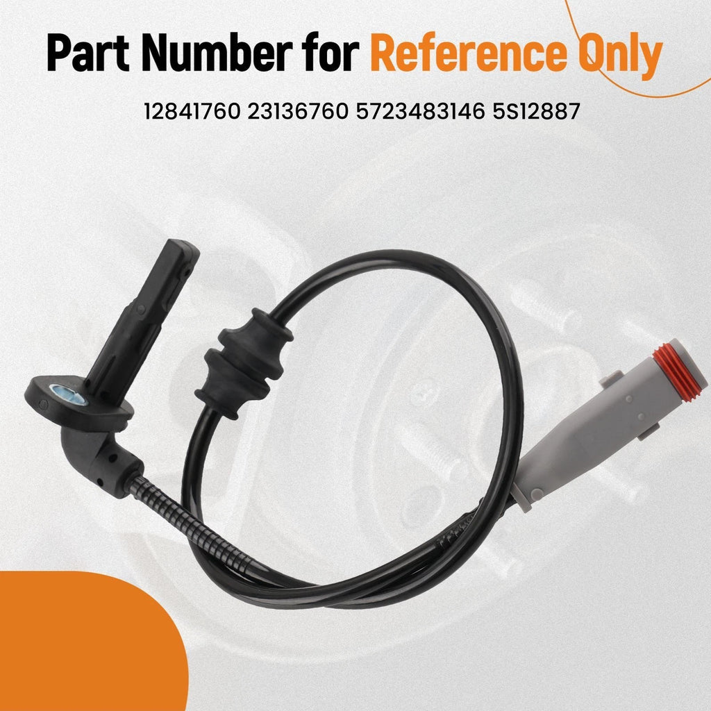 1X ABS Wheel Speed Sensor for Buick Cascada (2016–2019) 12841760
