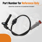 1X ABS Wheel Speed Sensor for Buick Cascada (2016–2019) 12841760