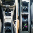 Set of 2 Center Console Cup Holder Insert Dividers for Toyota Highlander (2002–2007)