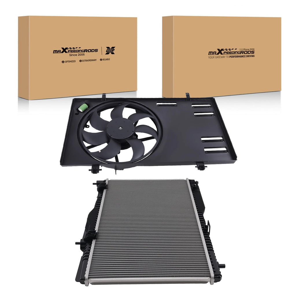 Radiator Condenser Cooling Fan Assembly for Ford EcoSport (2018–2022)
