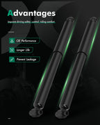 Shocks for Chevy Trailblazer, GMC Envoy, SSR, Rainier, Ascender (2002–2009)