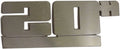 2pc. Luxury FX Stainless Steel 20" Emblem Accessory - LUXFX1741