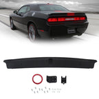 Matte Black Rear Spoiler for Dodge Challenger Hellcat (2015–2024)
