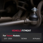 Front Inner Tie Rod End for Toyota Sienna (2011-2020)