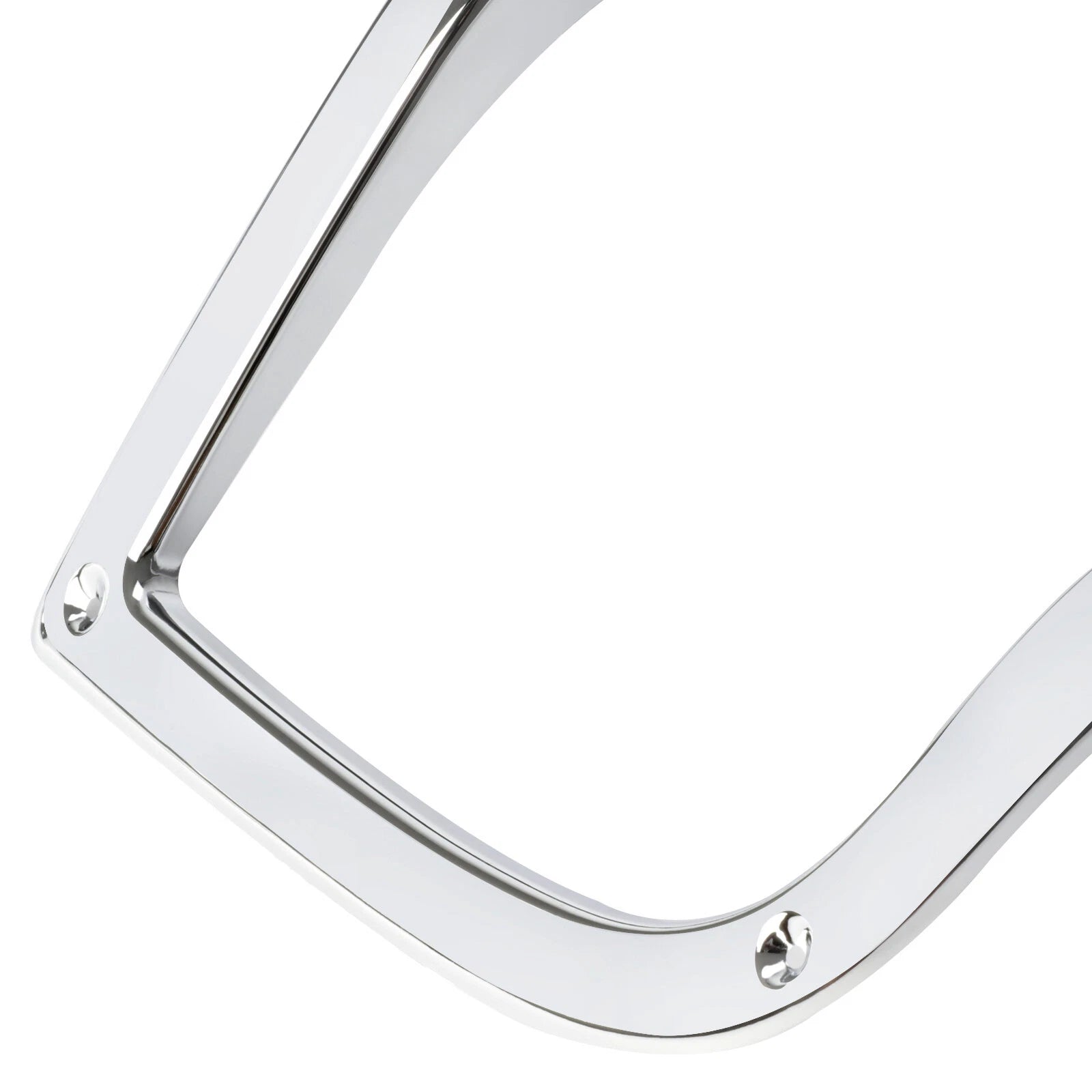 Chrome Headlight Bezel Cover Trim Pair for Peterbilt 375 385