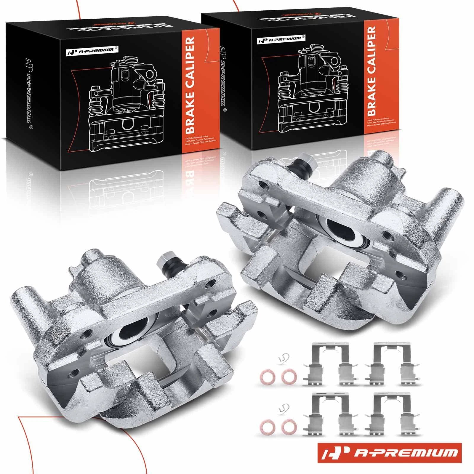 Rear Brake Calipers and Bracket for Toyota Camry and Lexus (2002–2006)