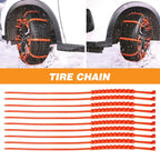 10pcs Tire Snow Chain for Truck SUV (Anti-Skid Winter)