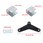 Double Eye Leaf Spring Hanger Kit for Tandem Axle Trailer