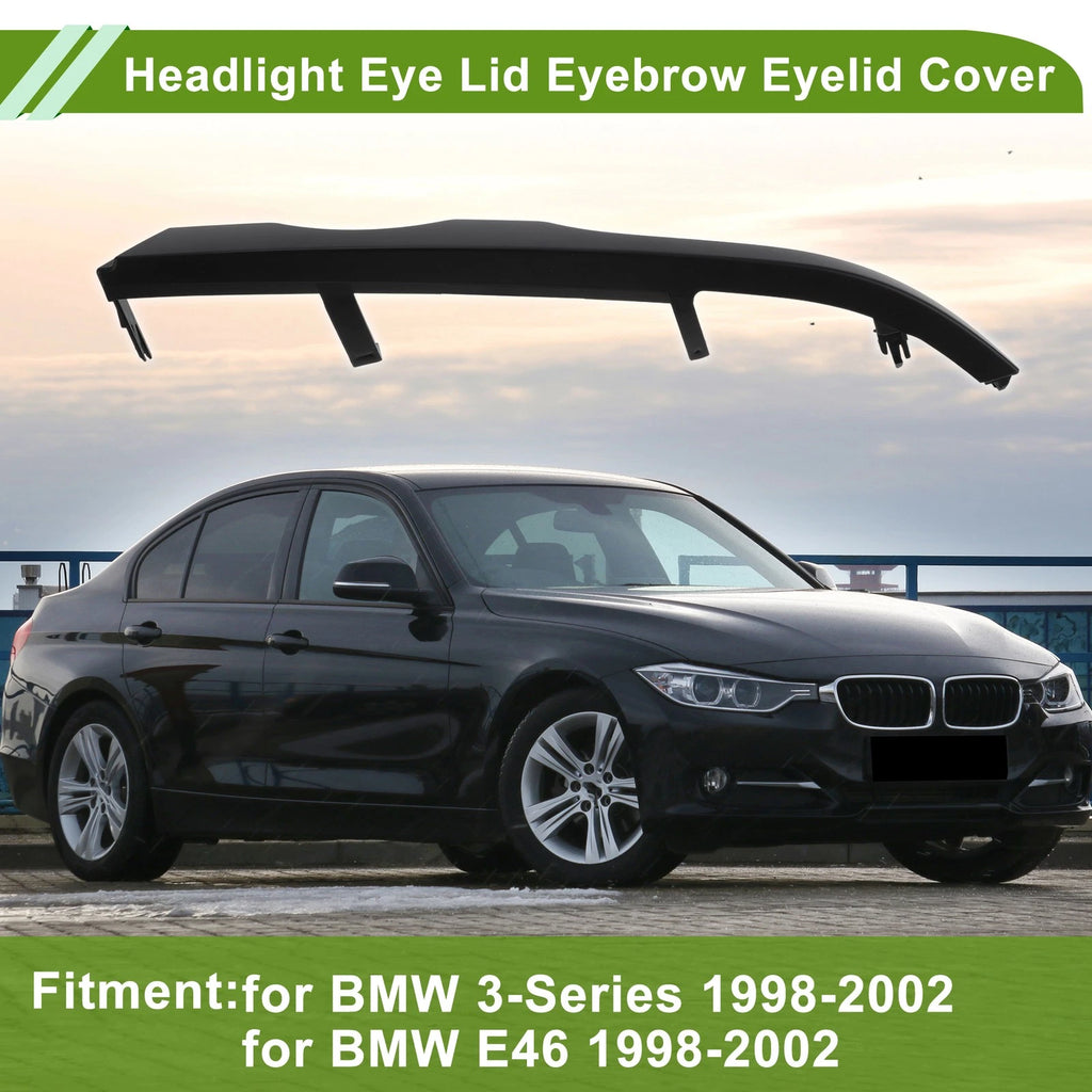 Headlight Eyebrow Eyelid Cover for BMW 3-Series (No.51138208679)