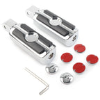 2X Chrome Foot Pegs for Honda Magna VF750, Shadow VT1100, Sabre (1982–2003)