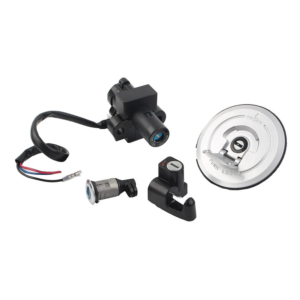Fuel Gas Cap Ignition Switch Helmet/Seat Lock Keys Set for Honda CBR250 (2011–2018)