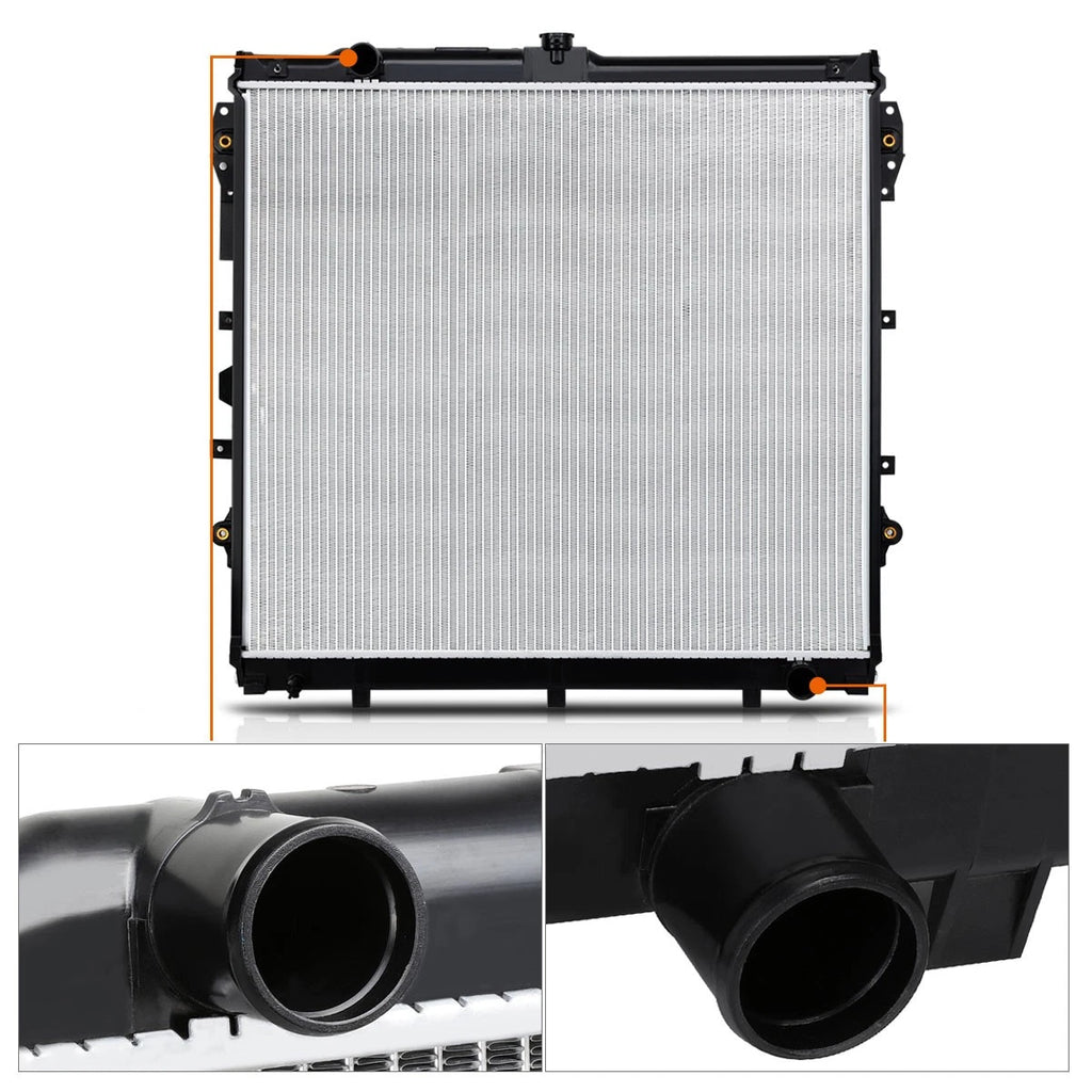 Full Aluminum Radiator for Toyota Tundra/Sequoia 2007–2019 4.6L/5.7L V8 DPI-2994