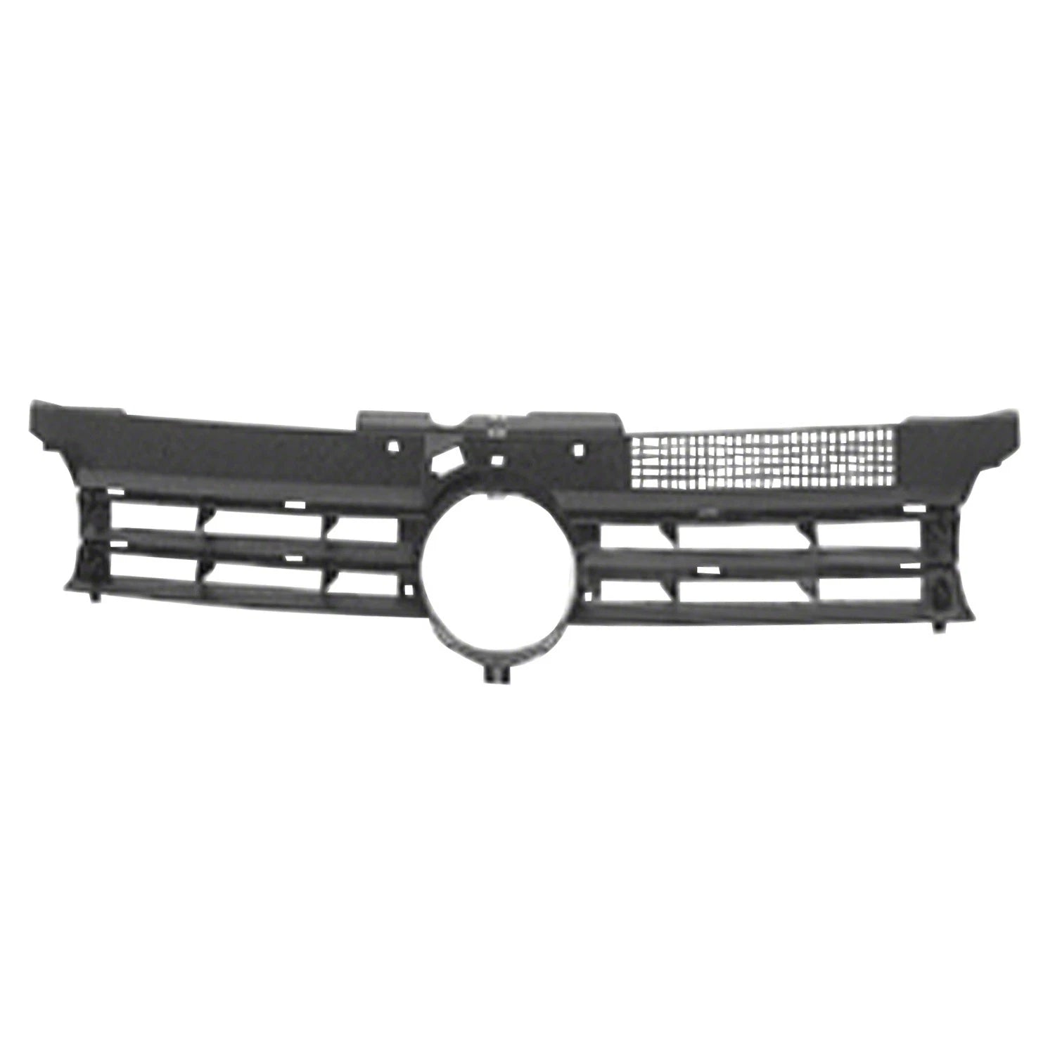 Upper Grille Mounting Panel Replacement Black Plastic for Toyota Hilux (2005–2015)