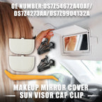 Makeup Mirror Cover Sun Visor Cap Clip for Ford Edge (2015–2023) - DS7Z4273AA