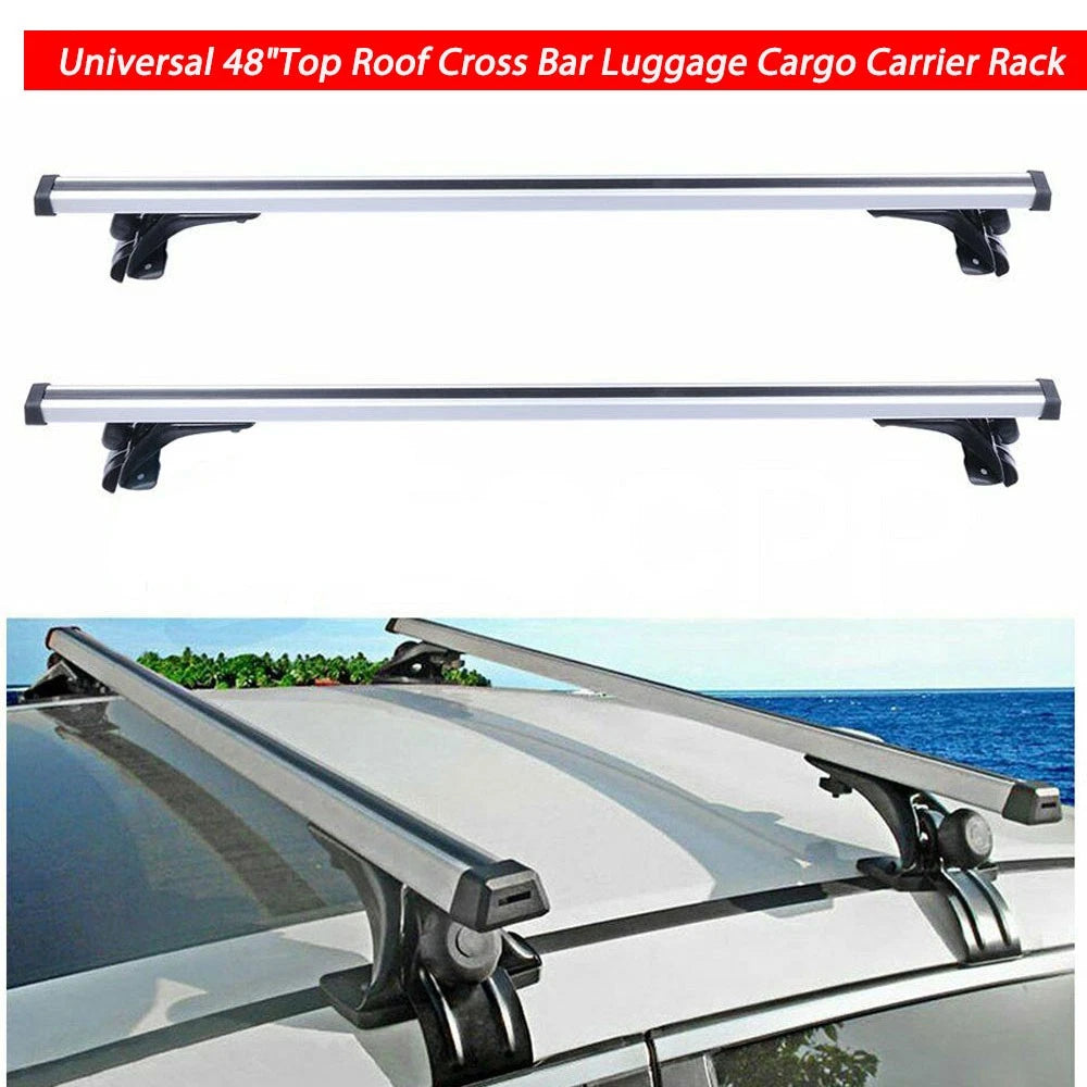 Universal 48" Car Top Roof Cross Bar Cargo Carrier Rack