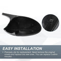 Rearview Mirror Cover Cap Black Carbon Fiber for BMW E87 E81 E82 E88 E92