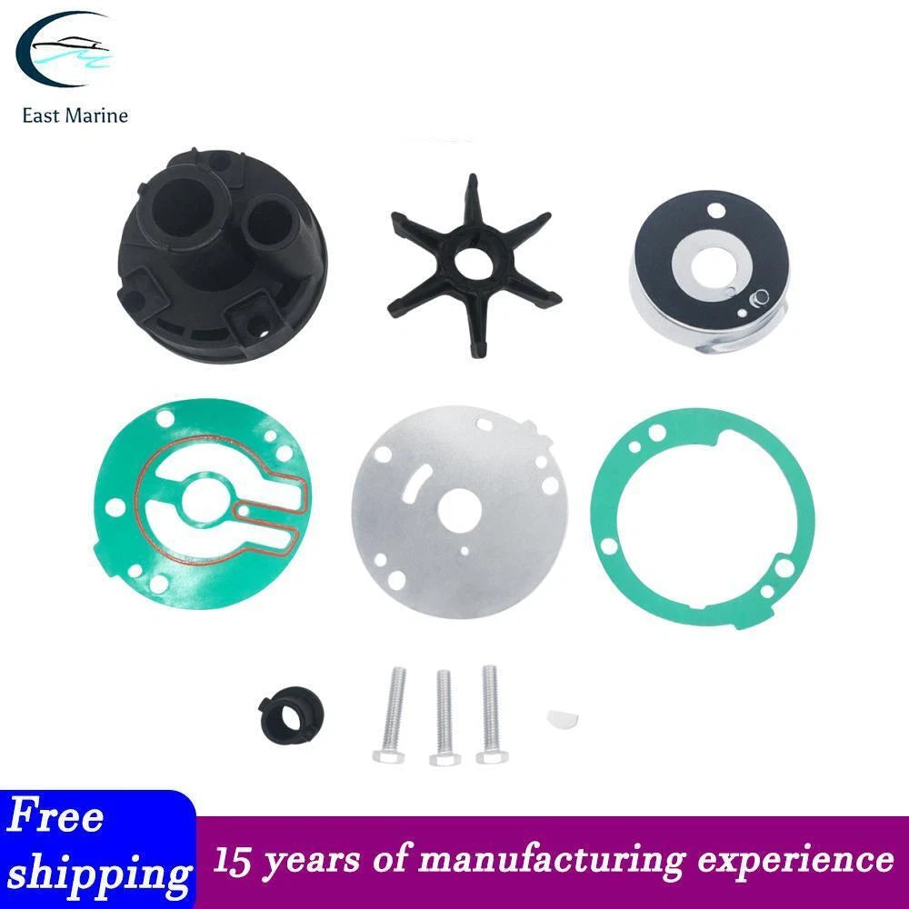 Water Pump Impeller Repair Kit for Mariner 20 25 28 30 HP (47-84797M, 81604M)