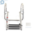 3-Step Stainless Steel Telescoping Boat Ladder for Dock 