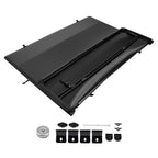 5 Ft Soft Tri-Fold Tonneau Cover for Honda Ridgeline (2017–2026) W/ Lamp