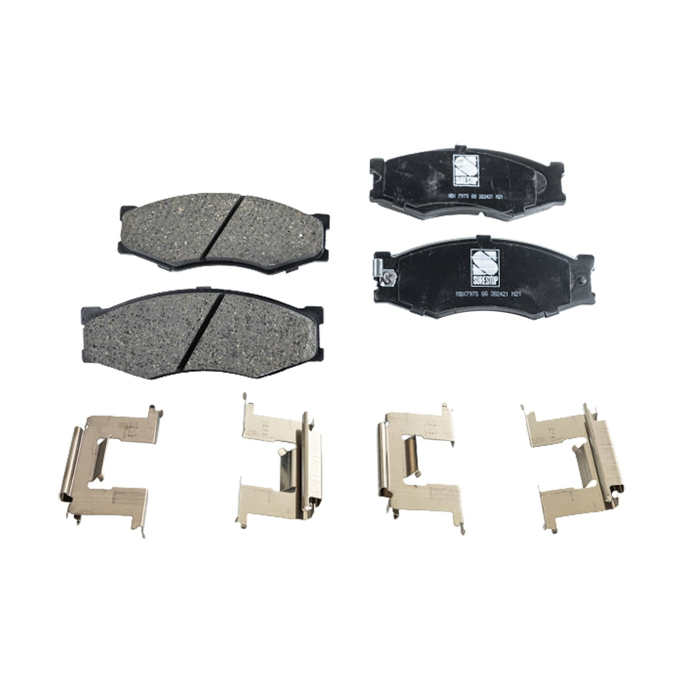 Set of 4 Brake Pads for Nissan Maxima (1985–1987)
