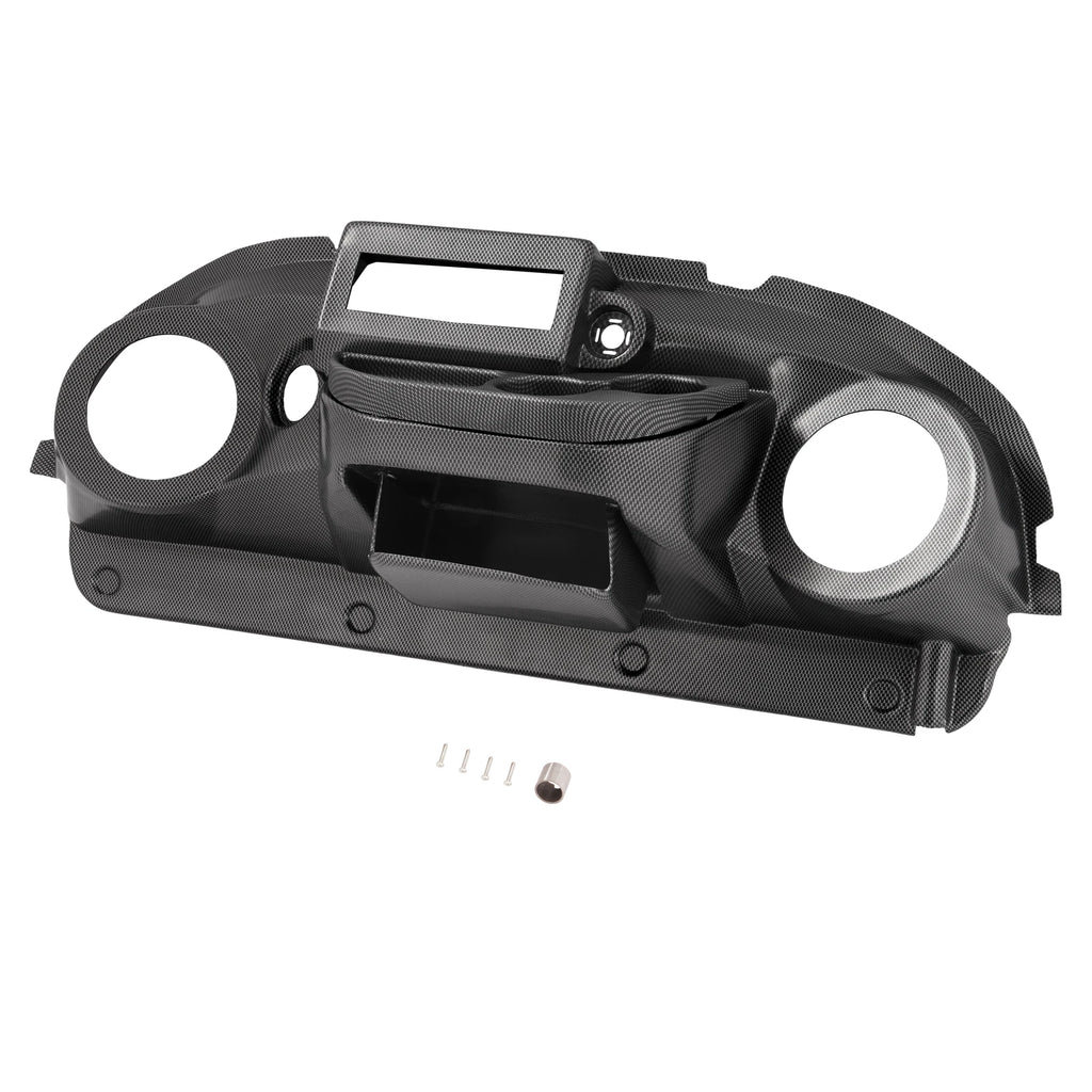 Carbon Fiber Style Dash Cover for Club Car Precedent/Tempo (2004–Present)