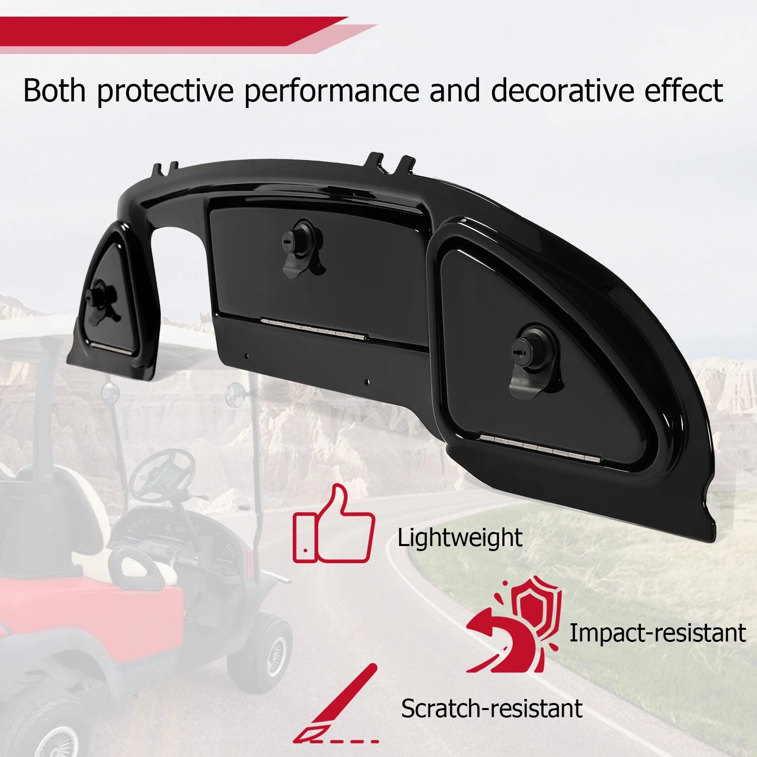 Dash Cover for Club Car Precedent Tempo (2008.5-Present)