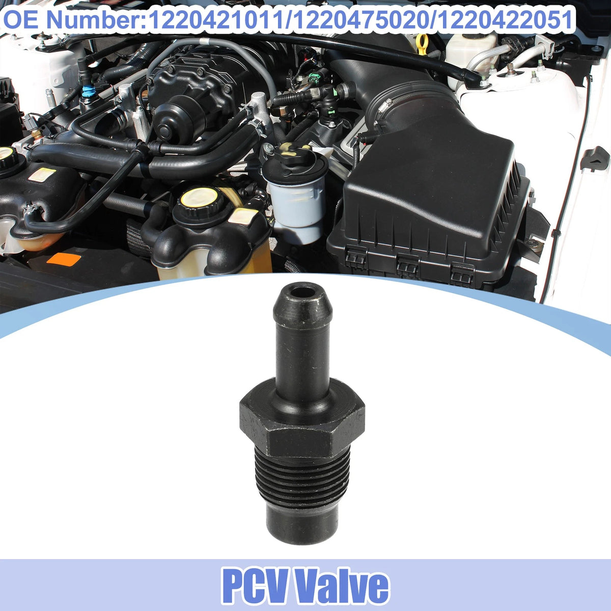 PCV Valve Fittings for Toyota Echo, Scion xA (No. 1220421011)