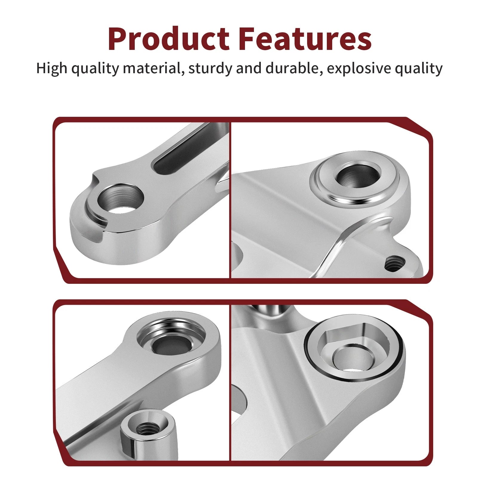 Left Foot Peg Step Mount Stay for Kawasaki Ninja ZX9R (1998–2003)