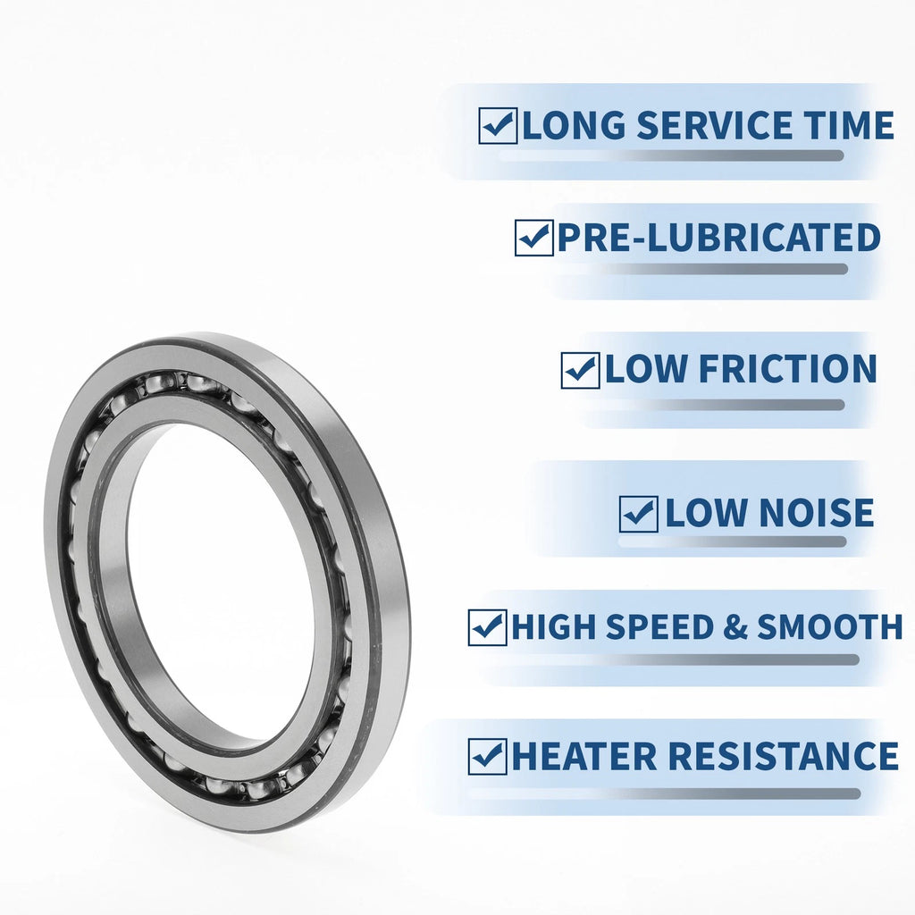 Deep Groove Ball Bearing P0 for Scooter Skateboard Wheel (85x130x14mm)