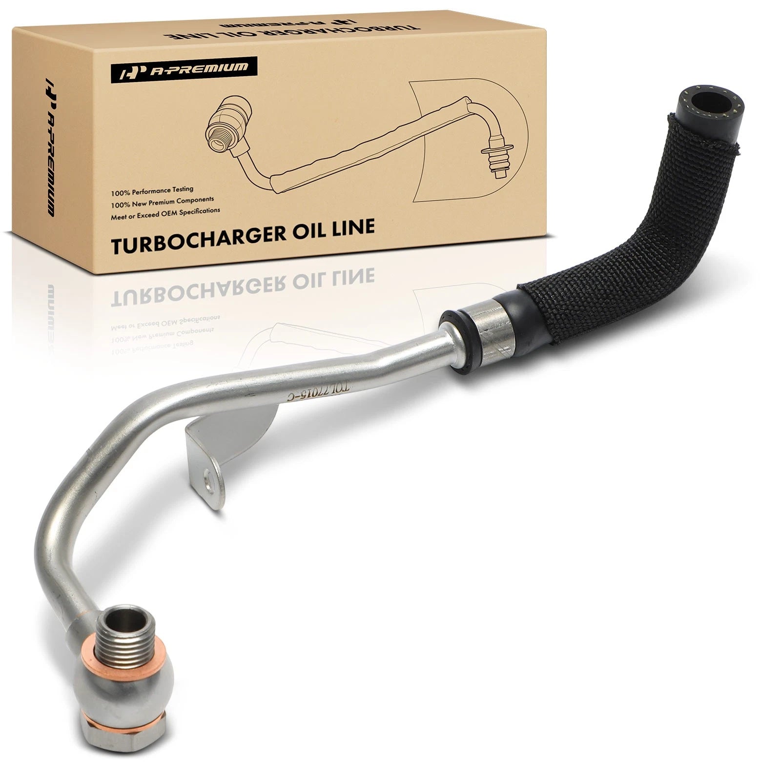 Turbocharger Coolant Line Return for BMW F10 550i 650i 750Li X5 (2011–2017)
