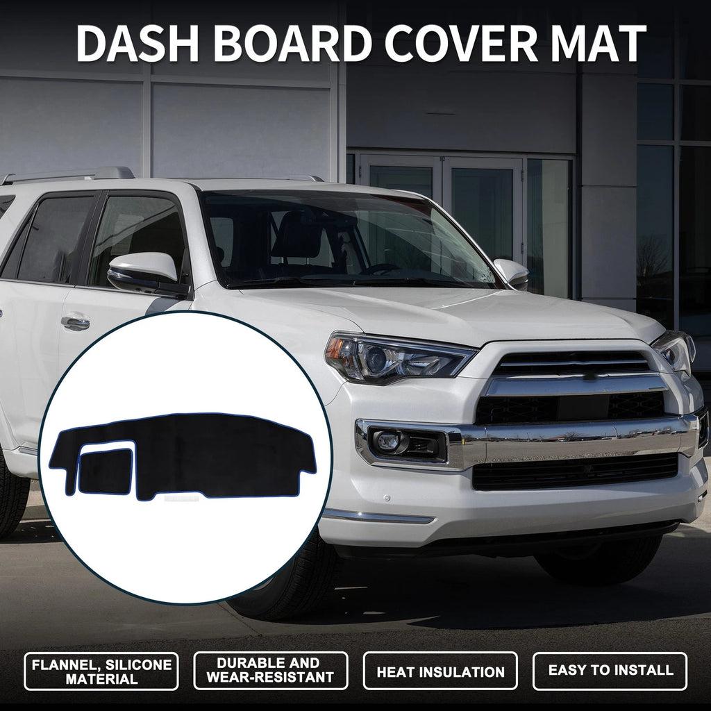 Dashboard Cover Mat for Suzuki Spacia MK54S (2013–2020) Black Blue Set of 1