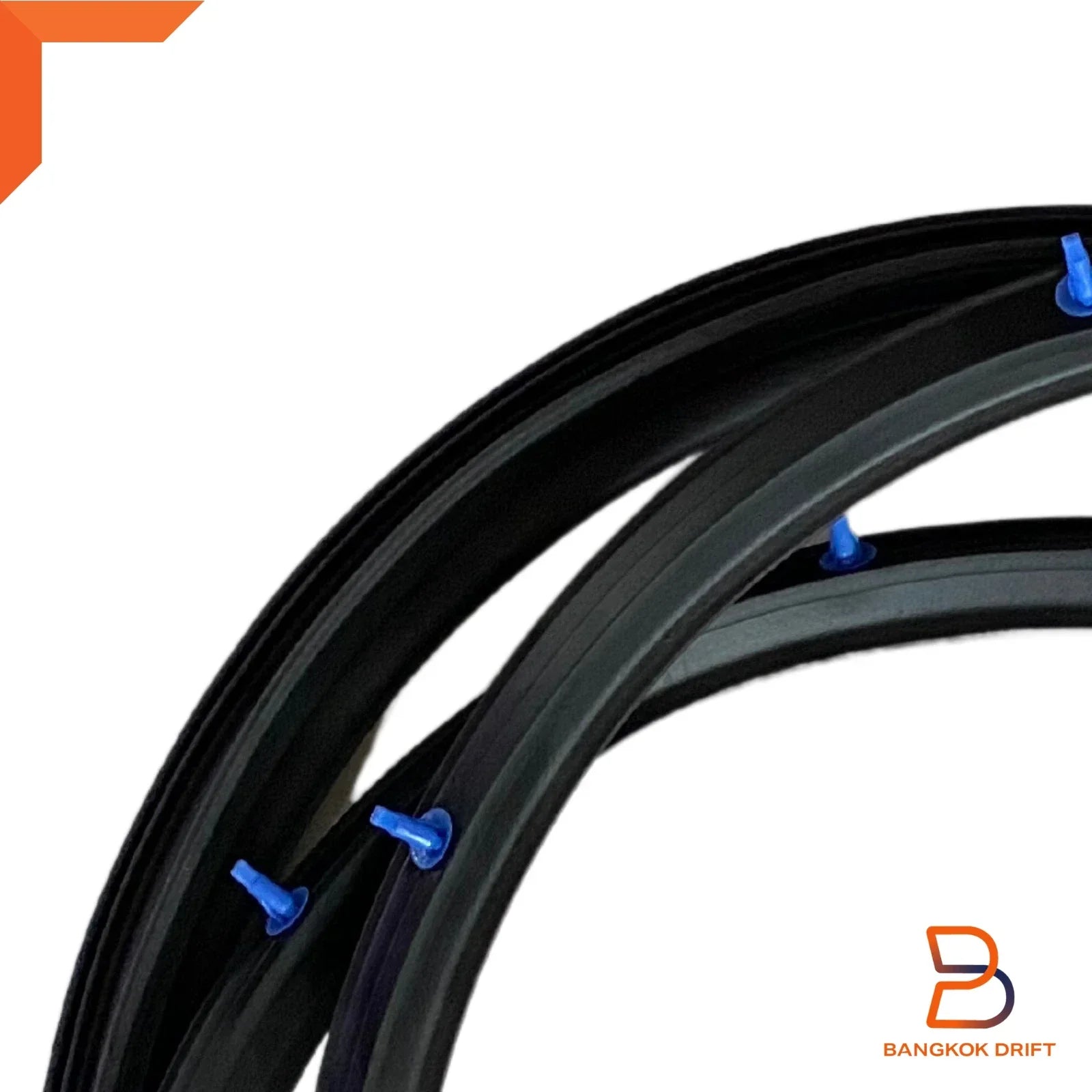 Front & Rear Door Rubber Seal Weatherstrip for Toyota Corolla ZZE Altis (01-08)