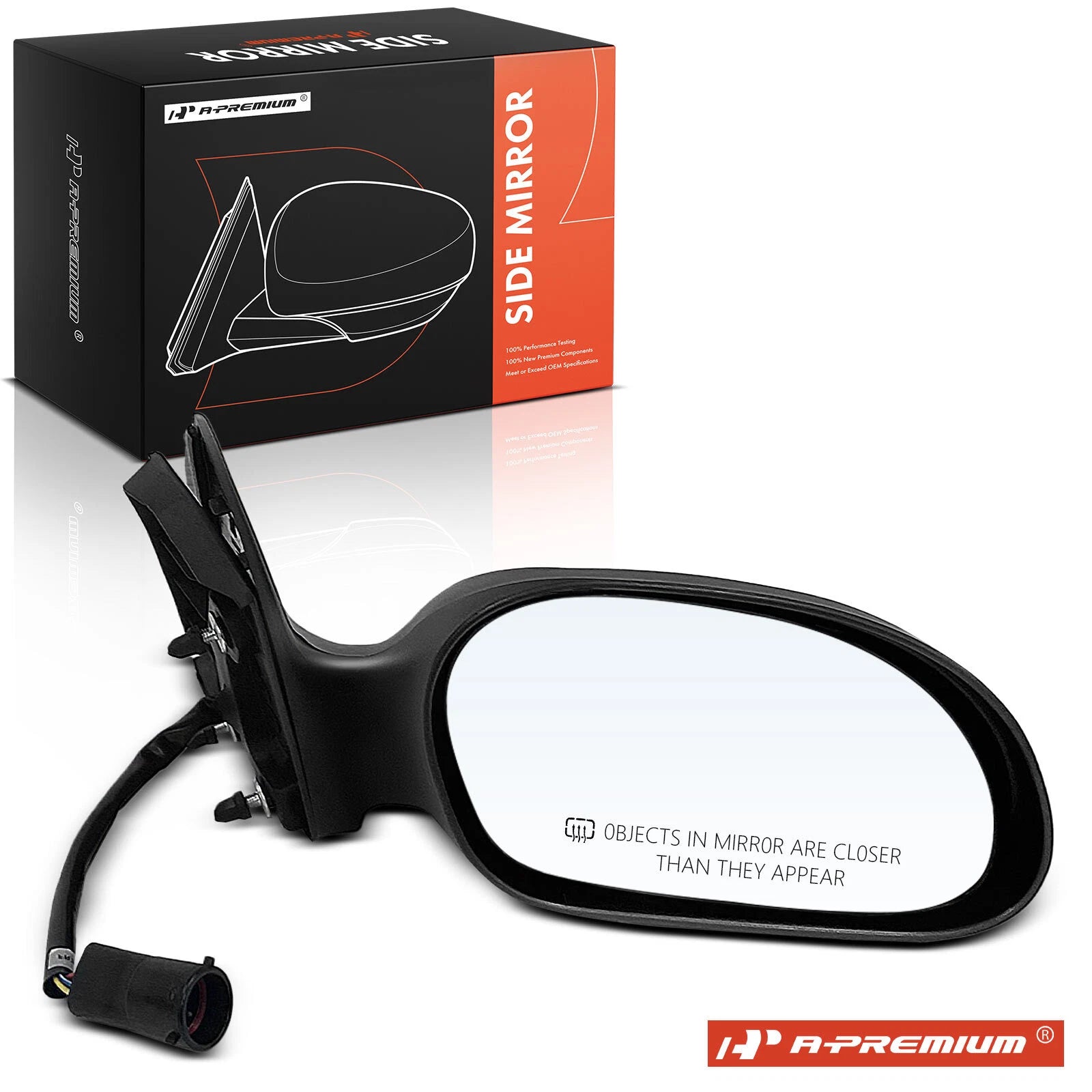 Power Adjust Side Mirror with Power Folding for Ford Taurus 